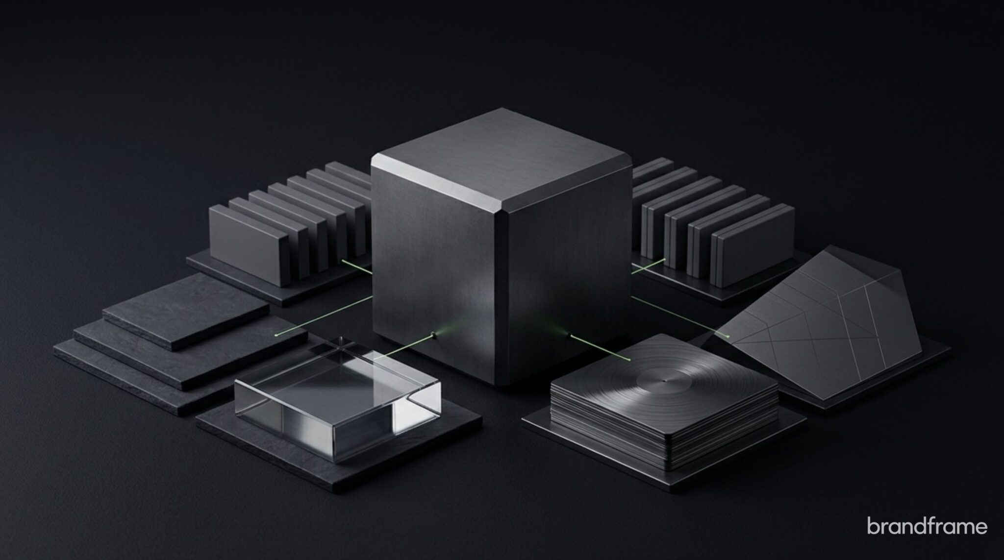 Composição editorial premium representando a ancoragem de preço como sistema de clareza, prova, critério e consistência