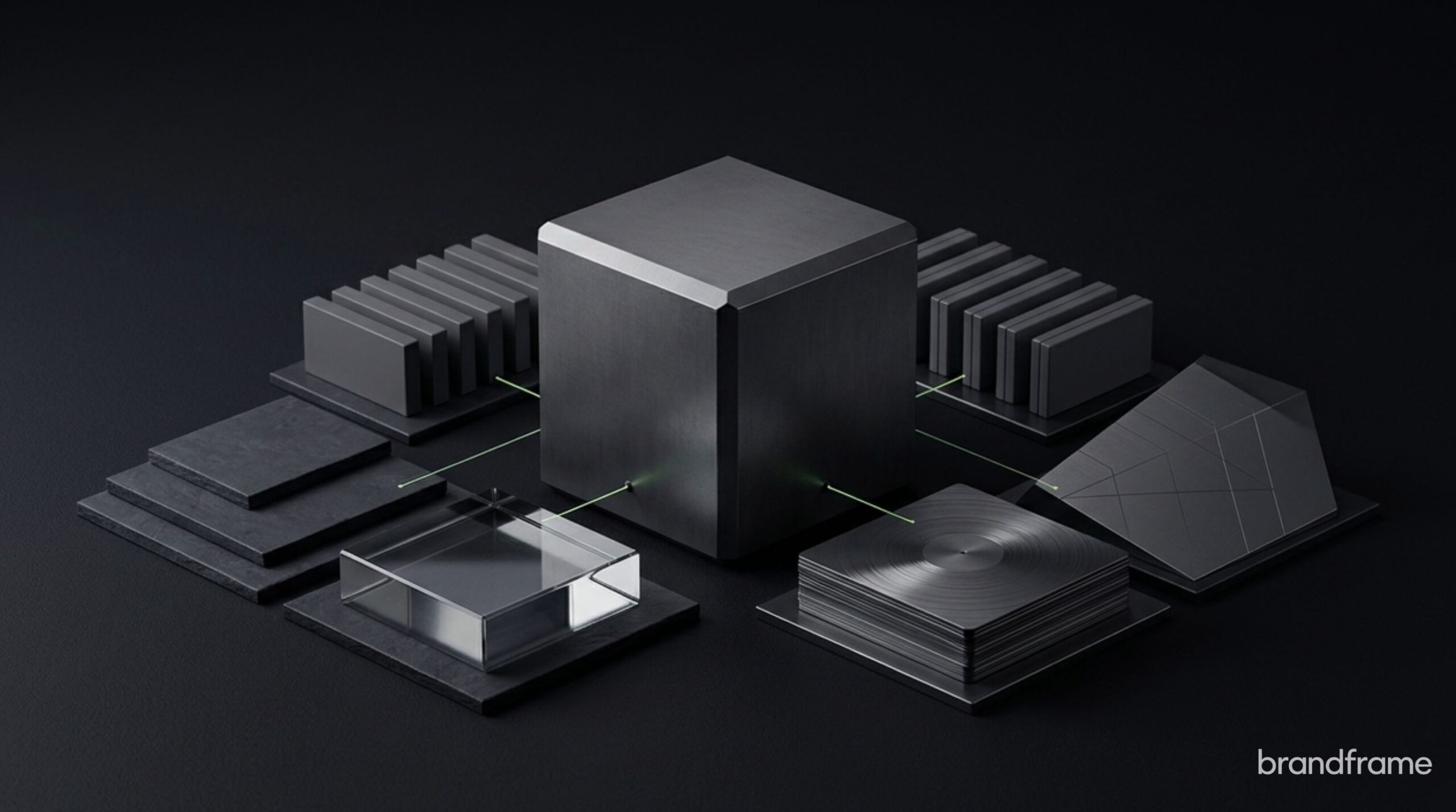 Composição editorial premium representando a ancoragem de preço como sistema de clareza, prova, critério e consistência